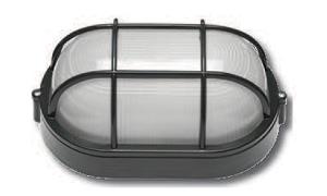 LED BUNKER OVAL CARLTON 14.5W CCT BLACK