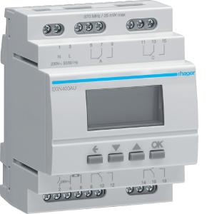MULTIFUNCT. TIME SWITCH 4 CHANNELS BLUE MULTIFUNCT. TIME SWITCH 4 CHANNELS BLUE