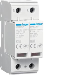 SPD 2P T2 TNS/TT UC 8KA 2MODULE SPD 2P T2 TNS/TT UC 8KA 2MODULE
