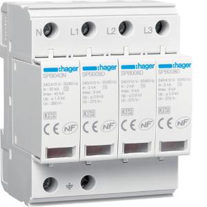 SPD 4P T2 TNS/TT UC 8KA 4MODULE SPD 4P T2 TNS/TT UC 8KA 4MODULE