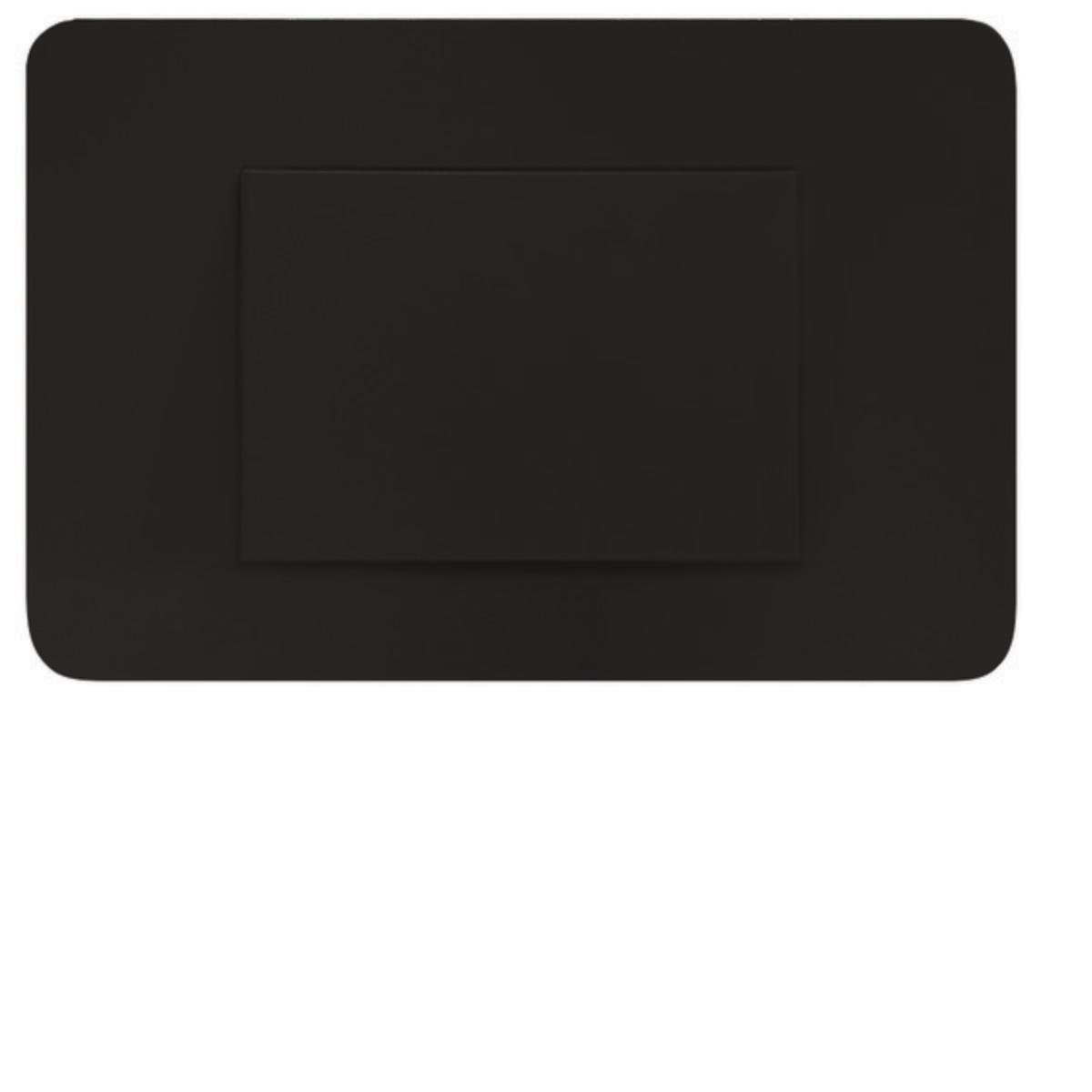 ALLURE BRUSH PLATE MATT BLACK