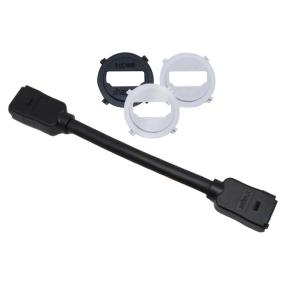 Image for product ROTOLOC HDMI FEM/FEM MECH + FLEX LEAD