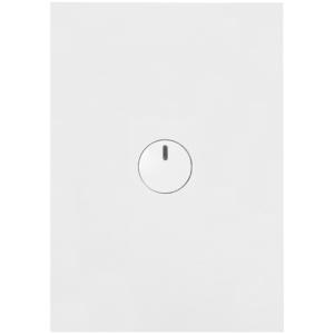 FINESSE P/BUTTON SWITCH 10A 1G GL/WHITE FINESSE P/BUTTON SWITCH 10A 1G GL/WHITE