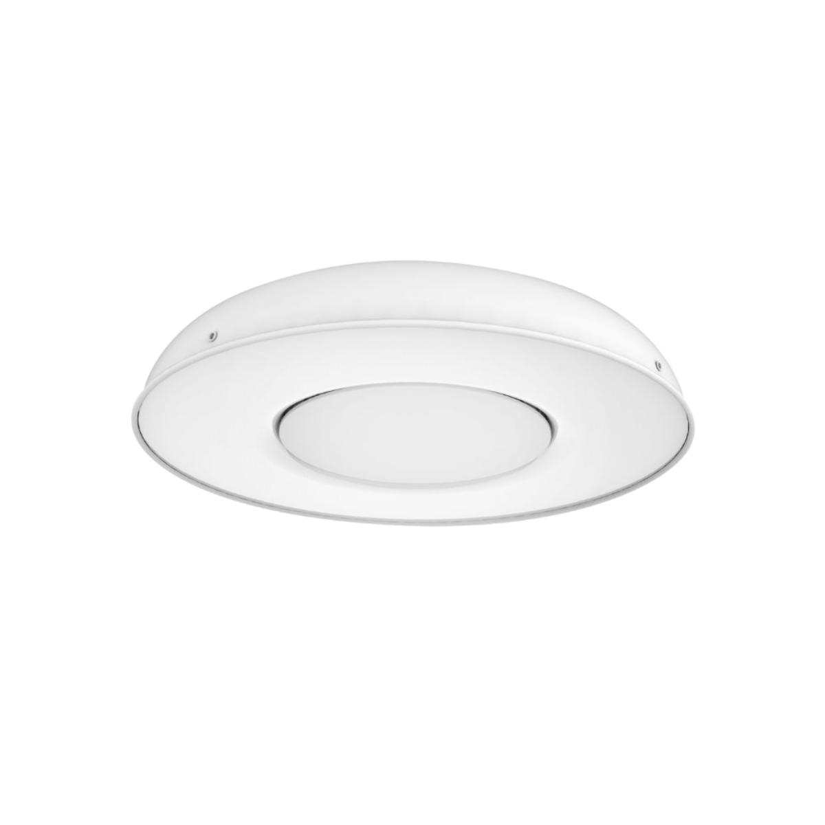 LED OYSTER DONUT 25W 3000K ROUND WHITE