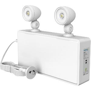 LED EMERG FLOOD DUET 4.5W TWIN HEAD WHT LED EMERG FLOOD DUET 4.5W TWIN HEAD WHT