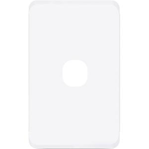 EDGY UNISON GRID PLATE + COVER 1G WHITE EDGY UNISON GRID PLATE + COVER 1G WHITE