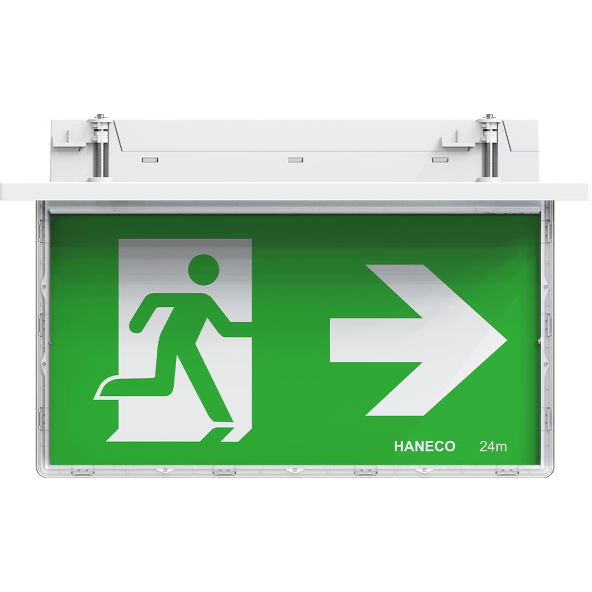 LED EMERG EXIT ESODO SLIM RECESSED