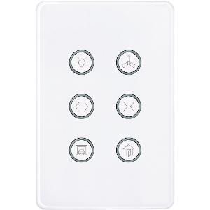HESPERUS SMART P/B SWITCH 2 BUTTON WHITE HESPERUS SMART P/B SWITCH 2 BUTTON WHITE