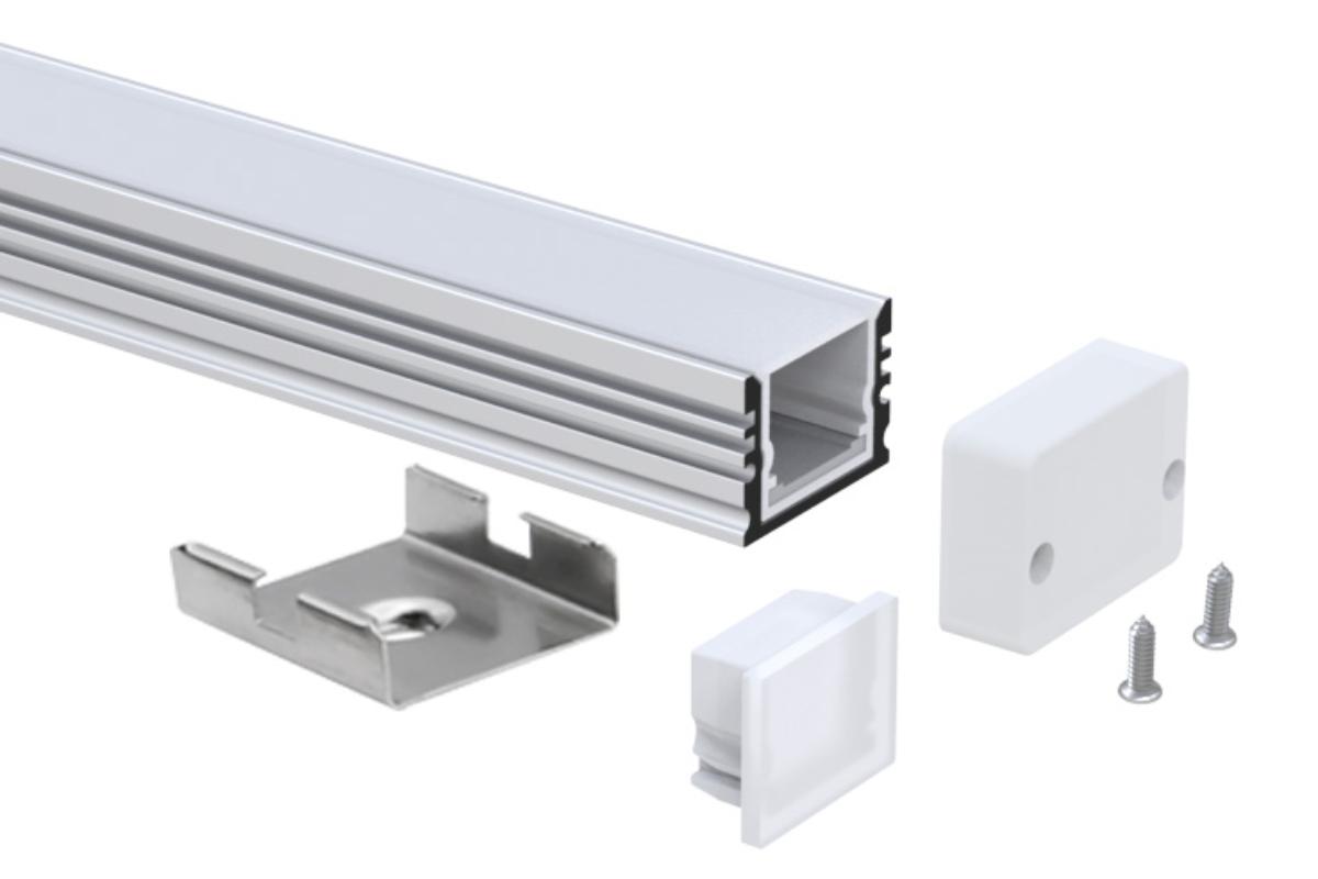 PARALLAX PROFILE IP65 SURFACE MOUNT 2M