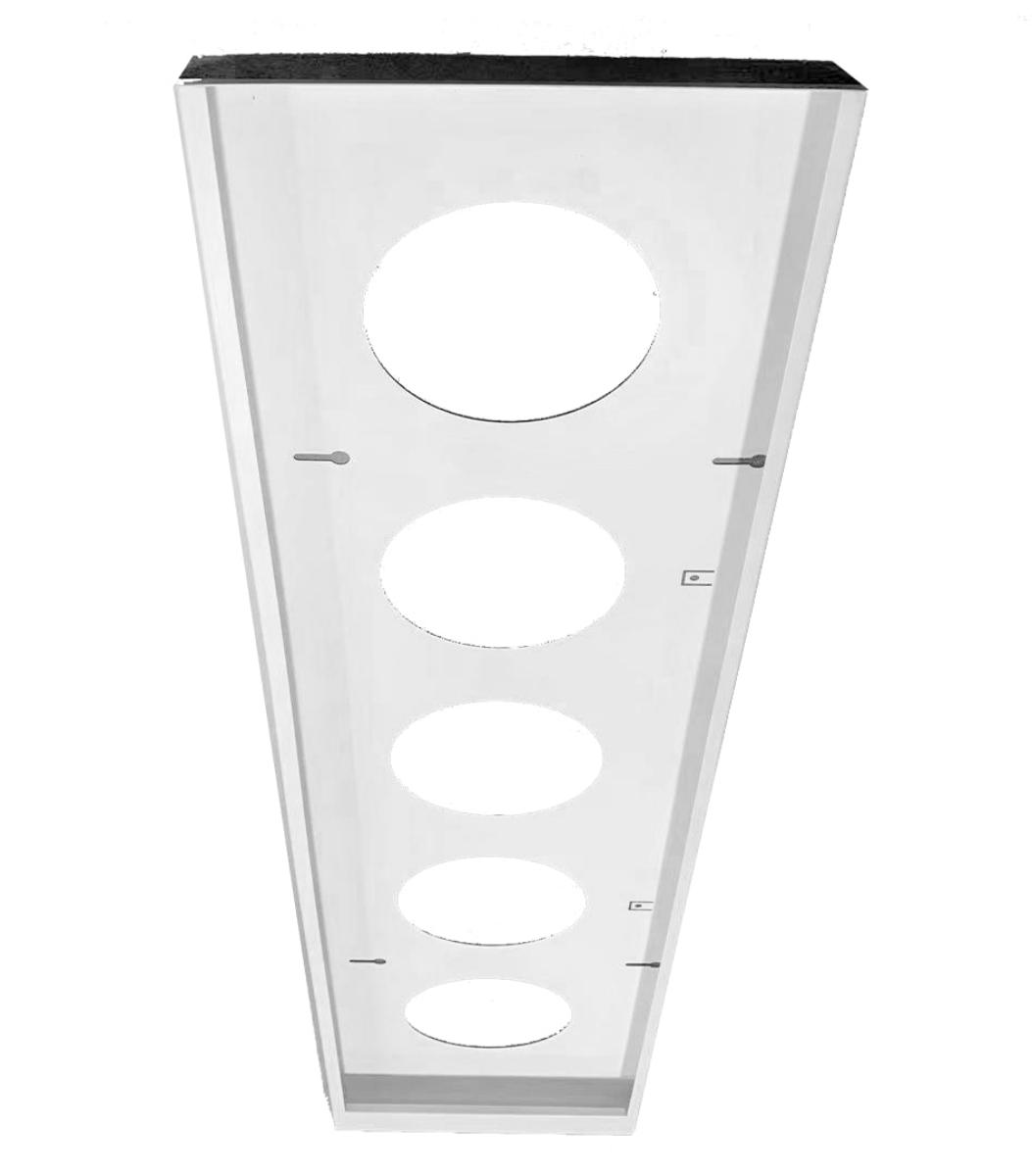 HANECO SURFACE MOUNT ONE PIECE FRAME FOR