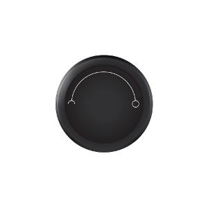 DIMMER KNOB FOR SOLO LED DIMMER BLACK