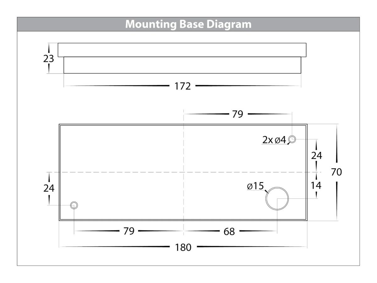 LED WALL LGT UP/DN NIKKI 10W CCT BLK