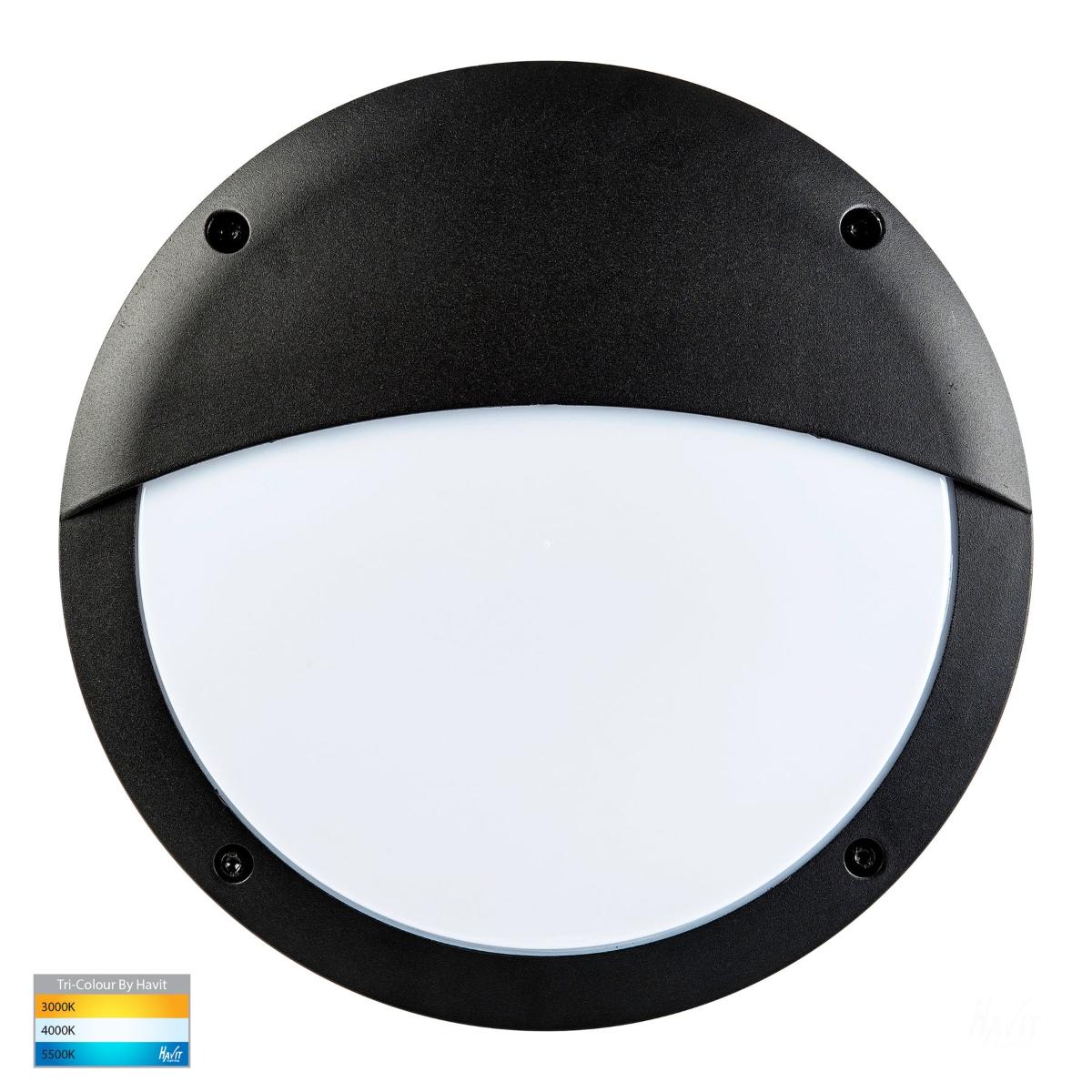 LED BUNKER + EYELID RND STOR 30W CCT BLK