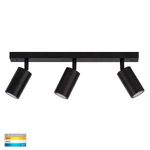 3 LIGHT BAR TIVAH 3X5W GU10 CCT BLACK 3 LIGHT BAR TIVAH 3X5W GU10 CCT BLACK