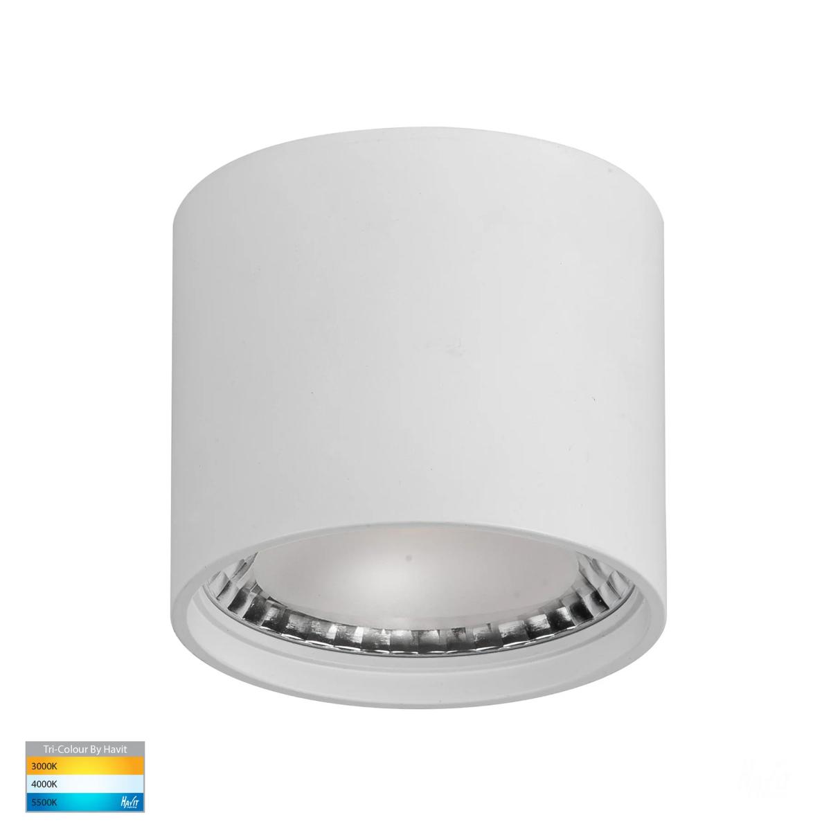 LED D/LIGHT SURFACE MNT 7W CCT WHITE