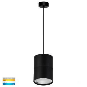 LED SINGLE PENDANT ROUND 12W CCT BLACK LED SINGLE PENDANT ROUND 12W CCT BLACK