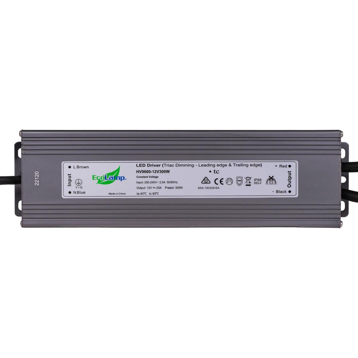 TRIAC DIMM LED DRV W/P 240V/12VDC 300W