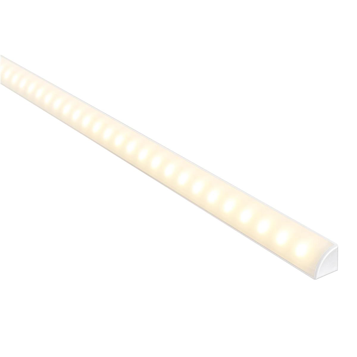 WHITE PROFILE 90D CORNER 16X16 PER M