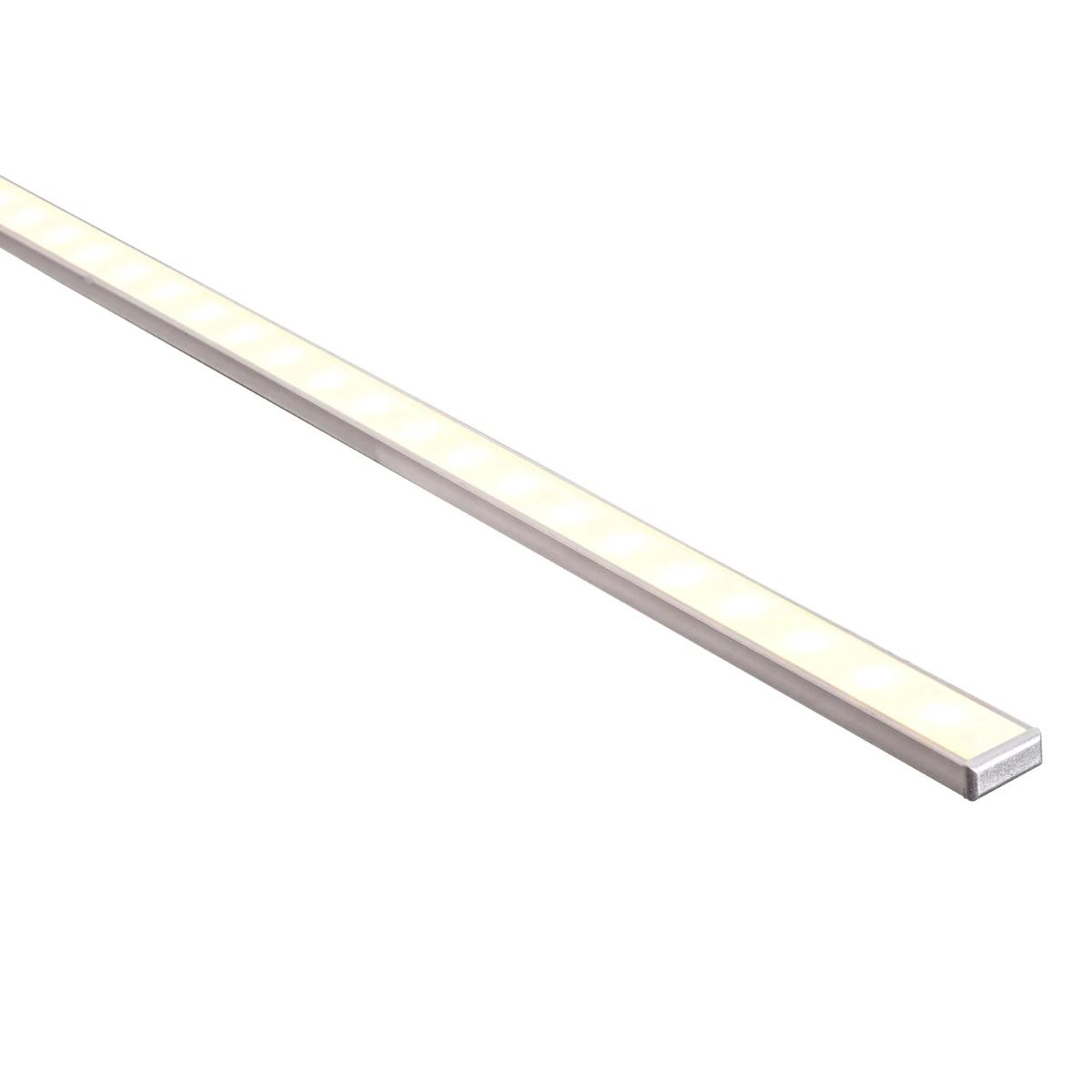 ALUM PROFILE SHALLOW SQ 15X6 PER MTR