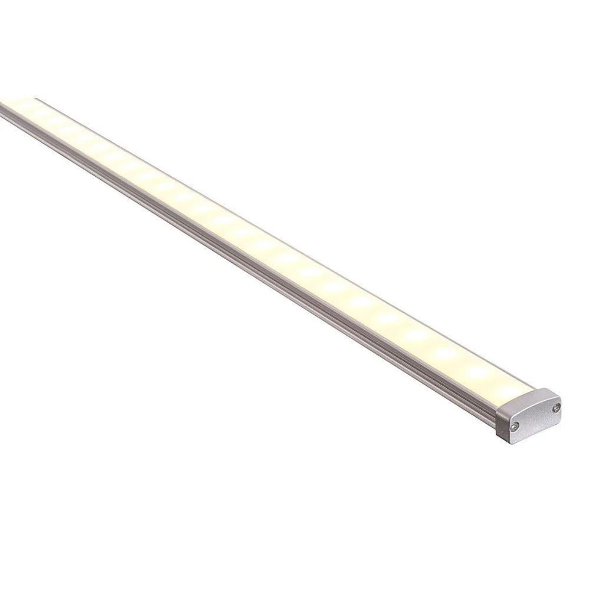 ALUM PROFILE SHALLOW SQ W/P 19X8 PER MTR