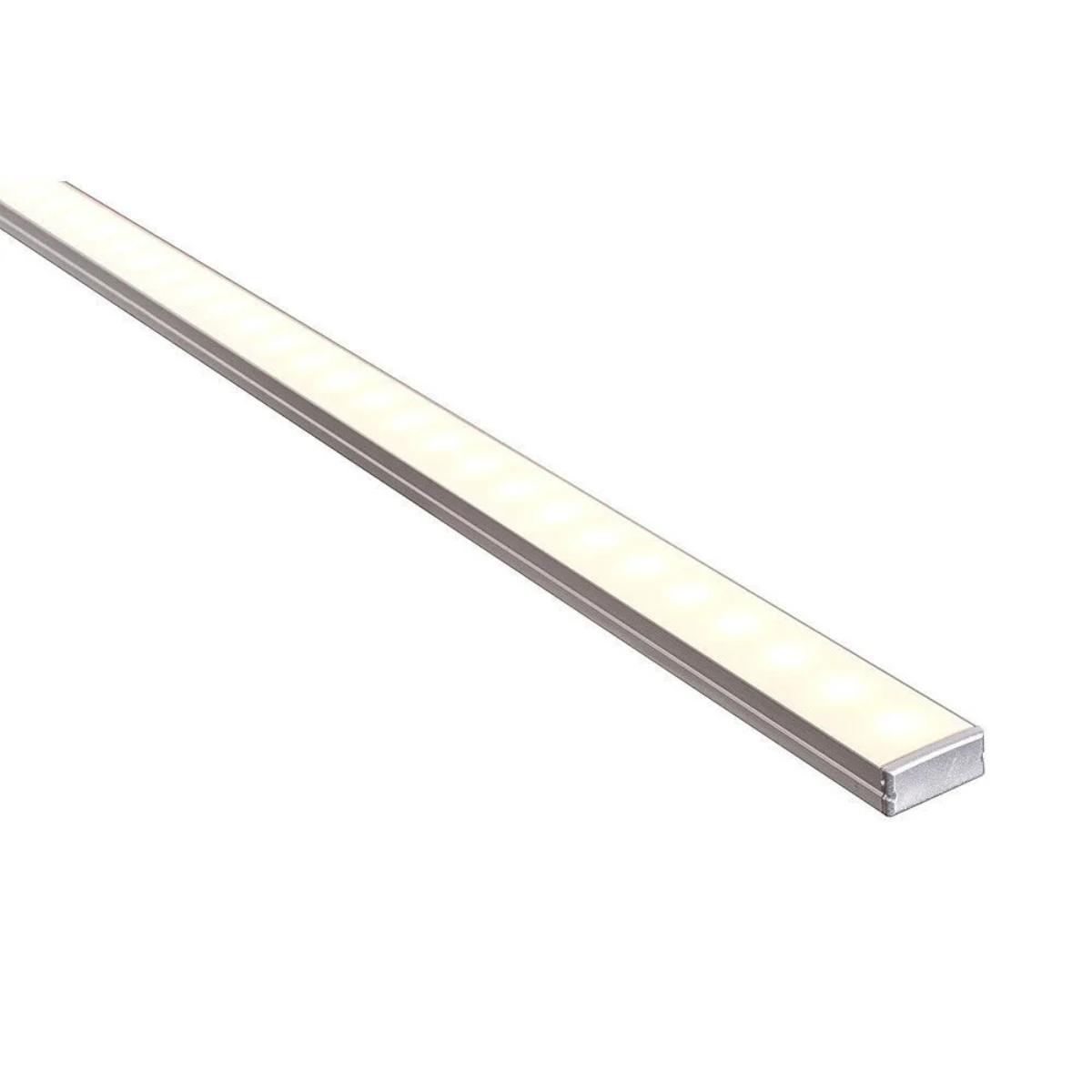ALUM PROFILE SHALLOW SQ 23X10 3MTR
