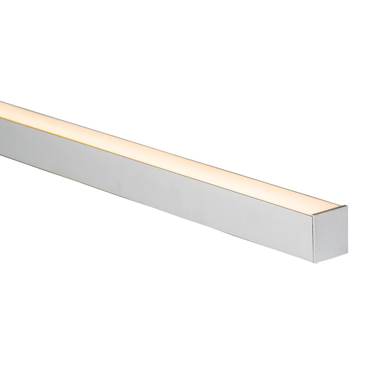 WHITE PROFILE DEEP SQUARE 35X37 PER MT