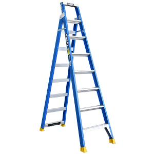 FIBREGLASS DUAL PURPOSE LADDER 2.4-4.4M FIBREGLASS DUAL PURPOSE LADDER 2.4-4.4M