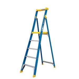 FIBREGLASS PLATFORM LADDER 1.5M 170KG FIBREGLASS PLATFORM LADDER 1.5M 170KG