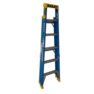 F/GLASS SGL SIDE LEAN STEP LADDER 1.8M F/GLASS SGL SIDE LEAN STEP LADDER 1.8M