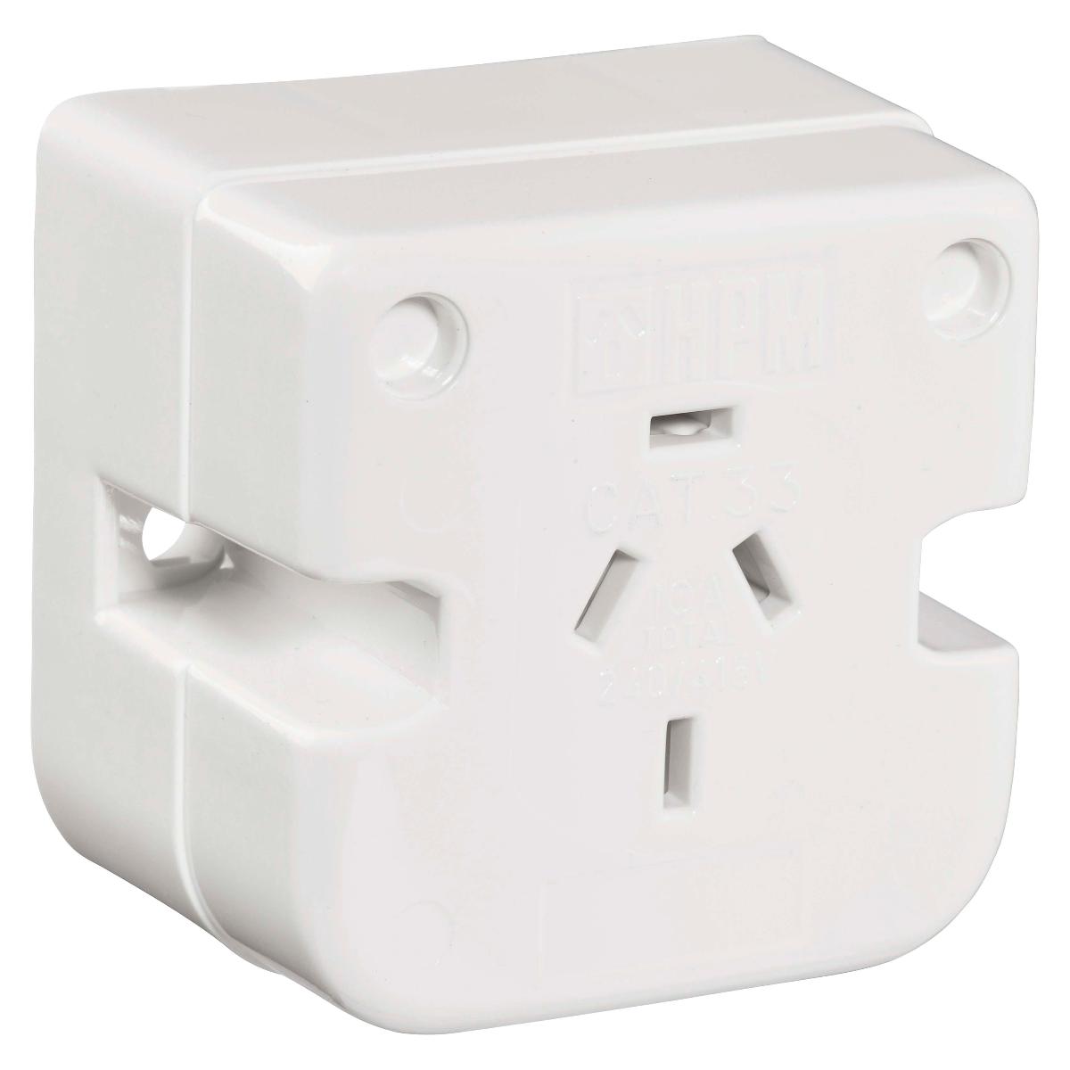 PLUG BASE WHITE