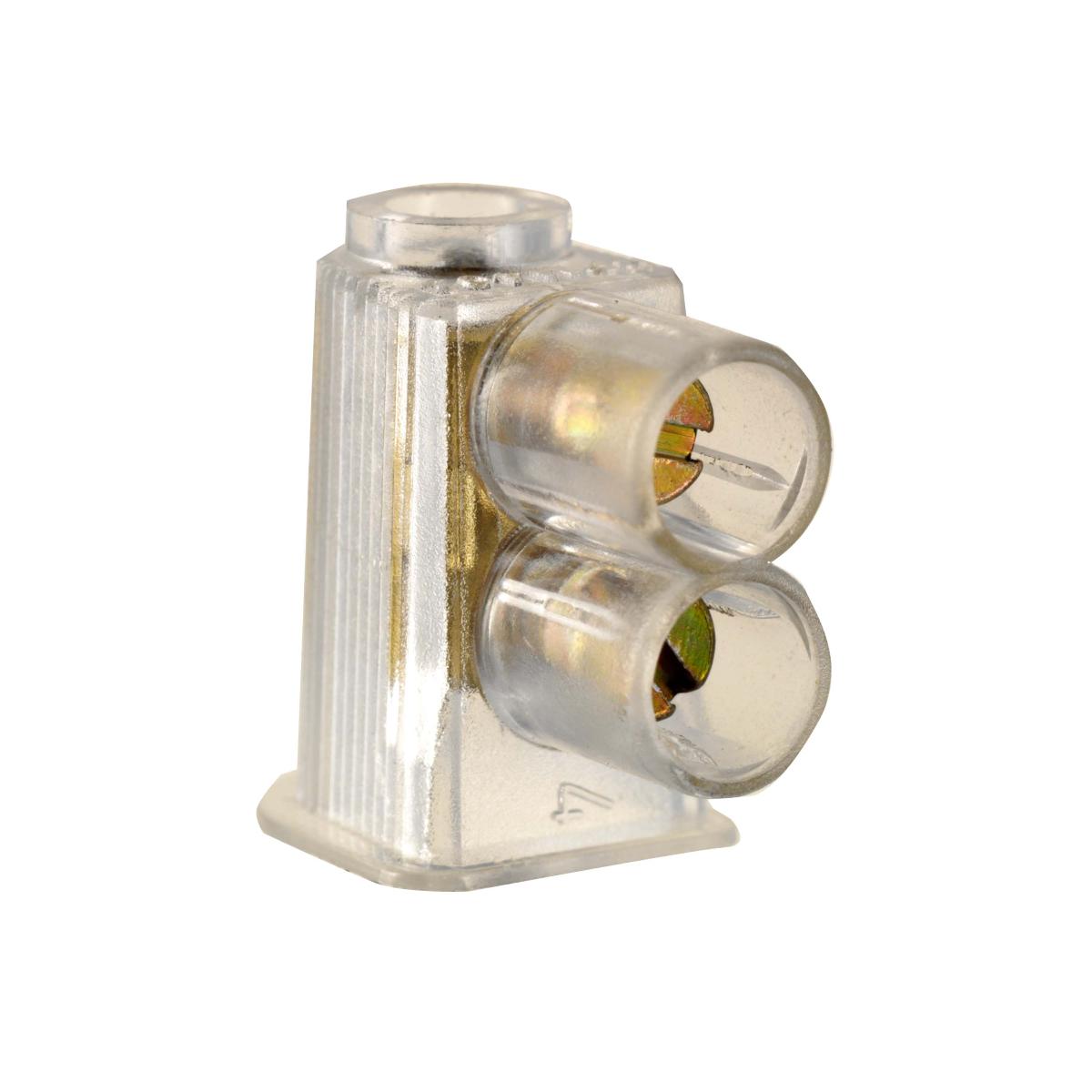 DOUBLE SCREW CONNECTOR 6MM 40A