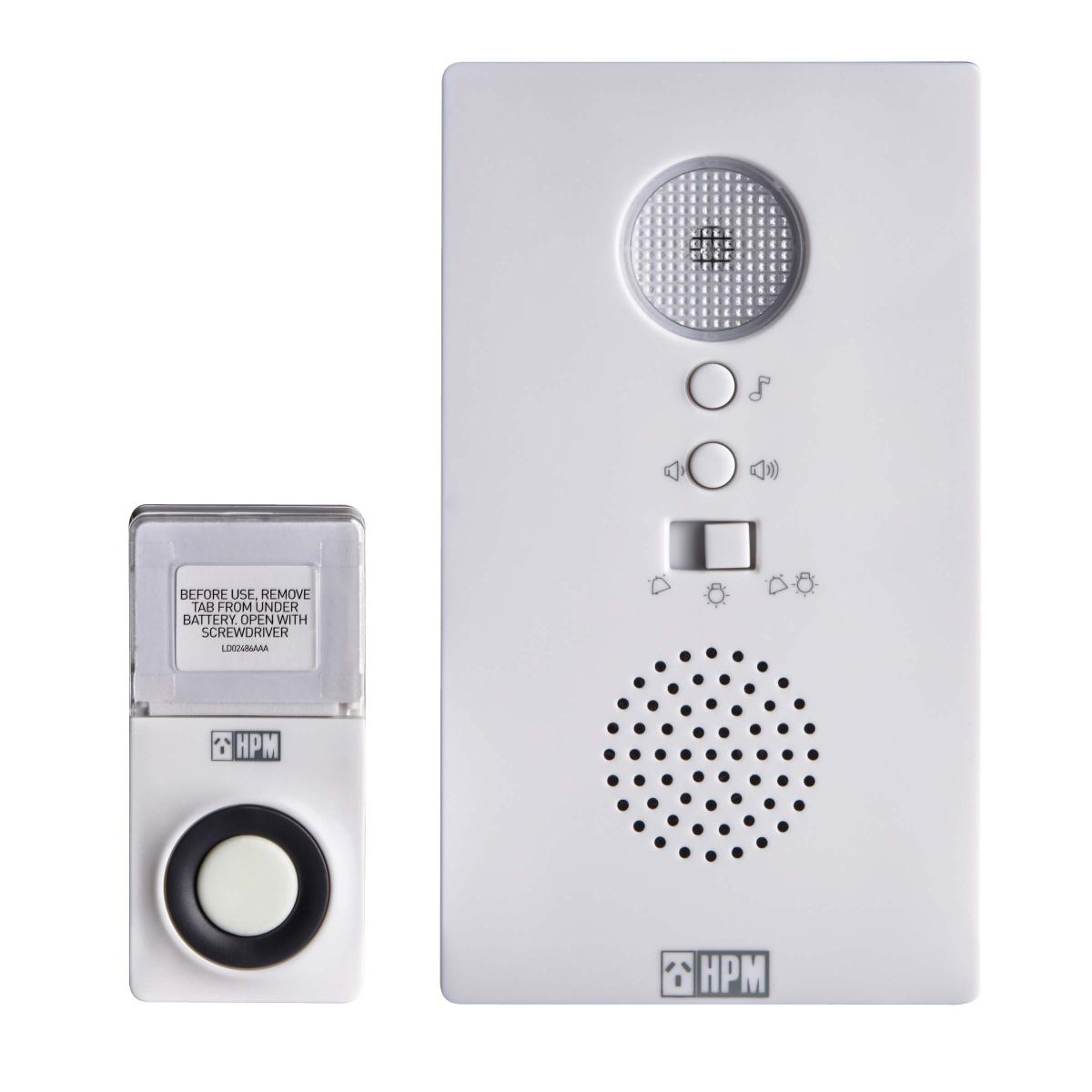 WIRELESS DOOR CHIME 100M RANGE + LED