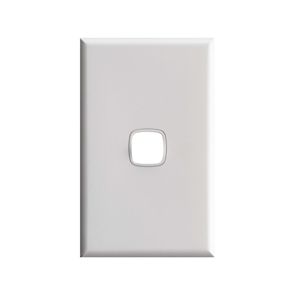 PLATE & COVER XLP BLANK WHITE