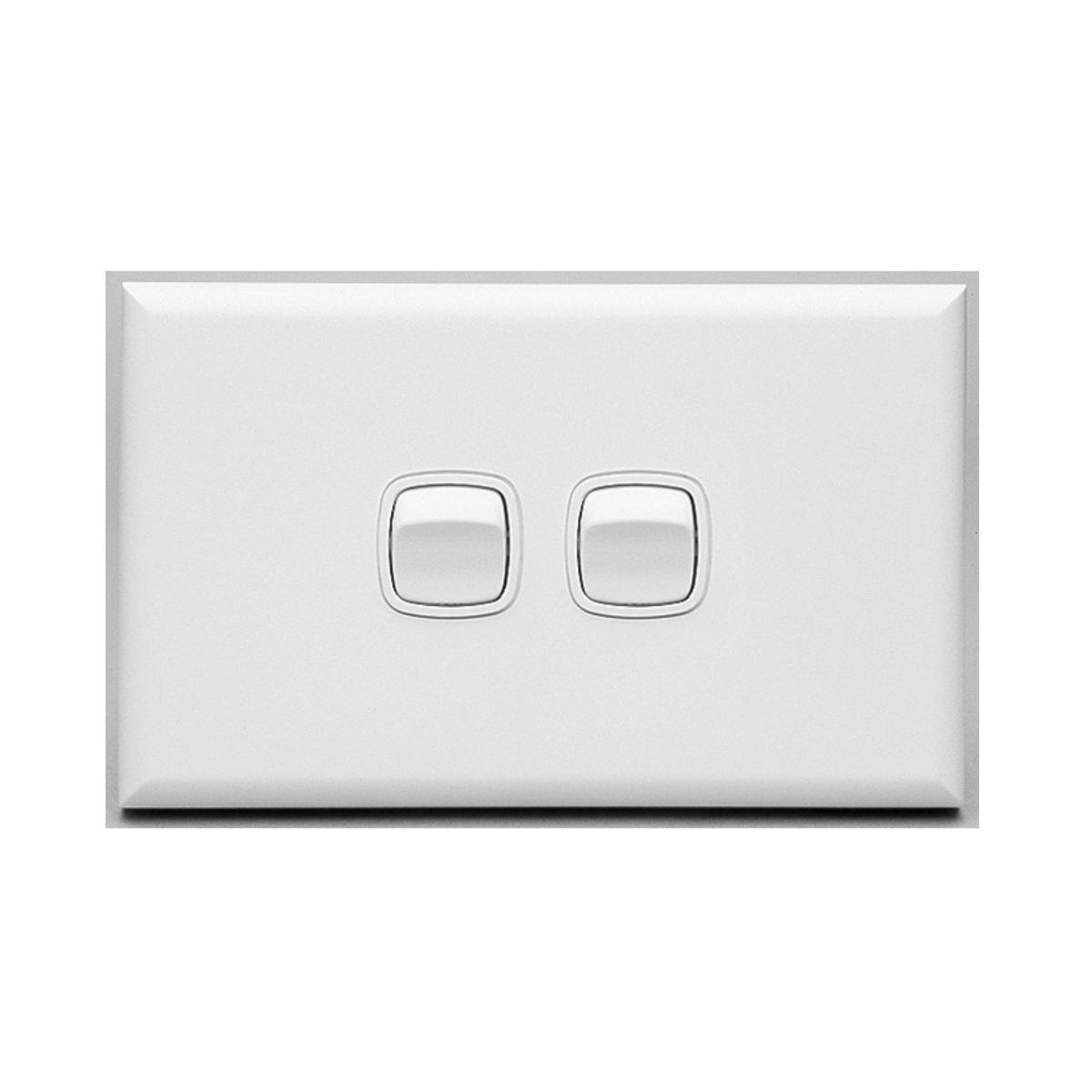 OUTLET HORIZONTAL SGL RJ45 WHITE
