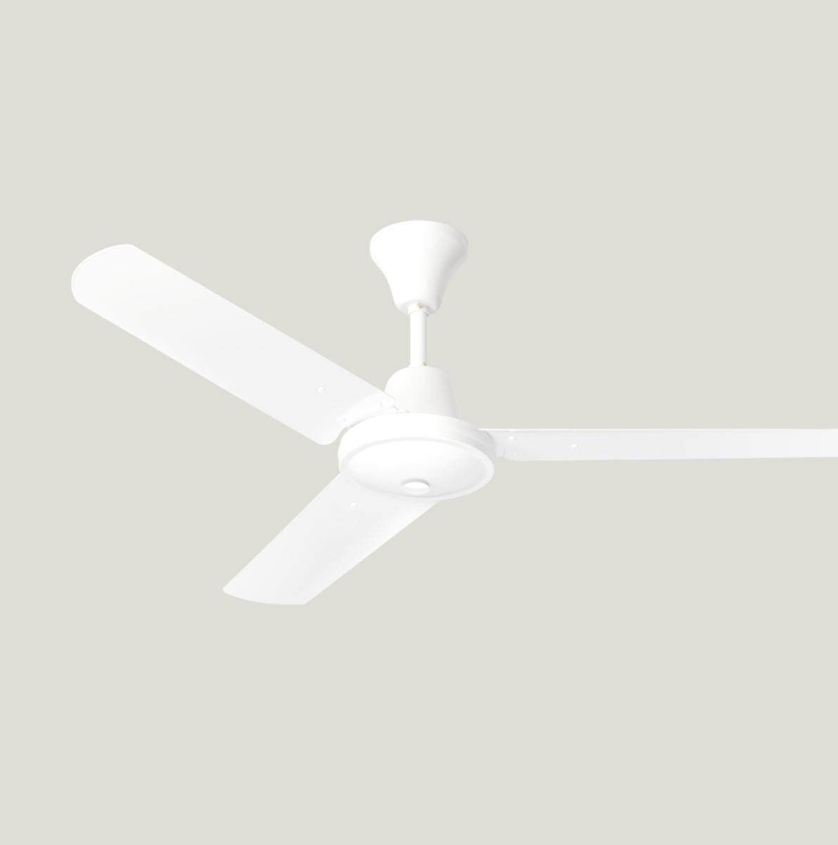 CEILINGFAN 48IN 1220MM 3BL AC J/HOOK WHT