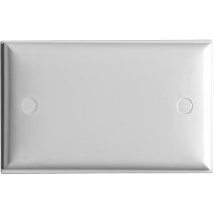 PLATE BLANK WHITE