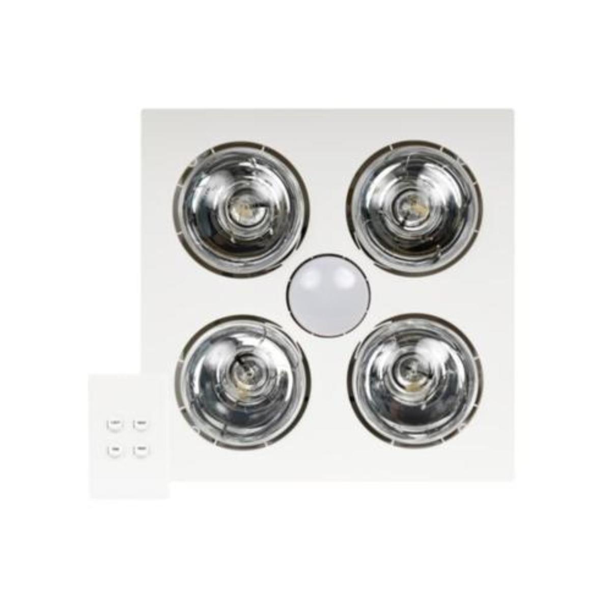 BATHROOM HEATER 4 HEAT LAMP WITH 7W LED