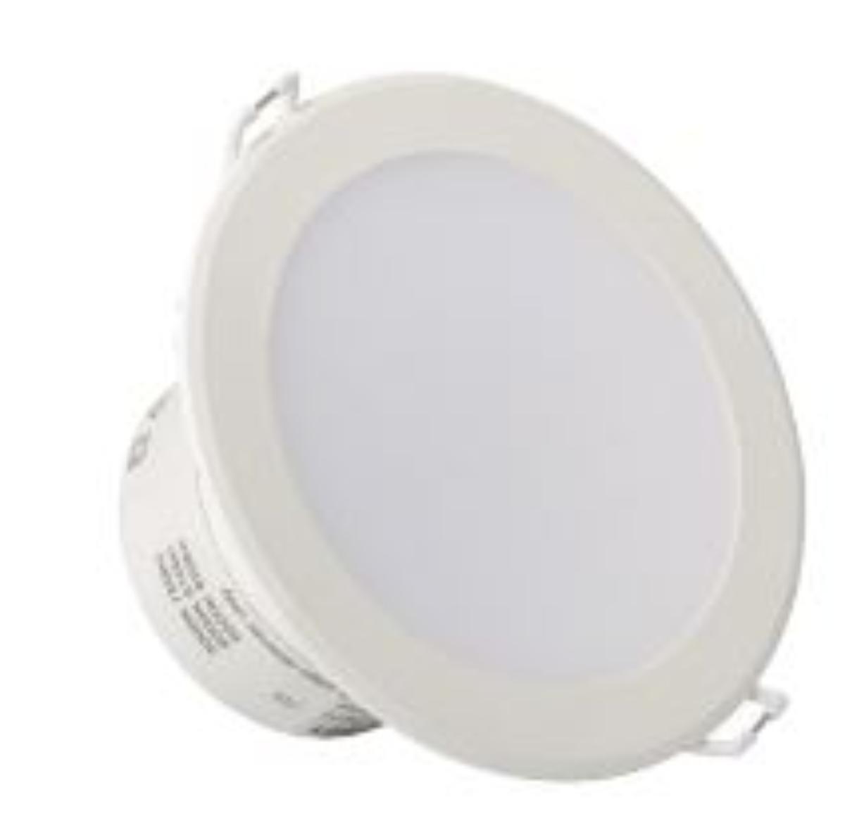 LED D/LIGHT FLAT FACE 7W CCT 90MM C/O WH