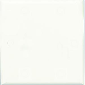 PLATE BLANK SQUARE WHITE