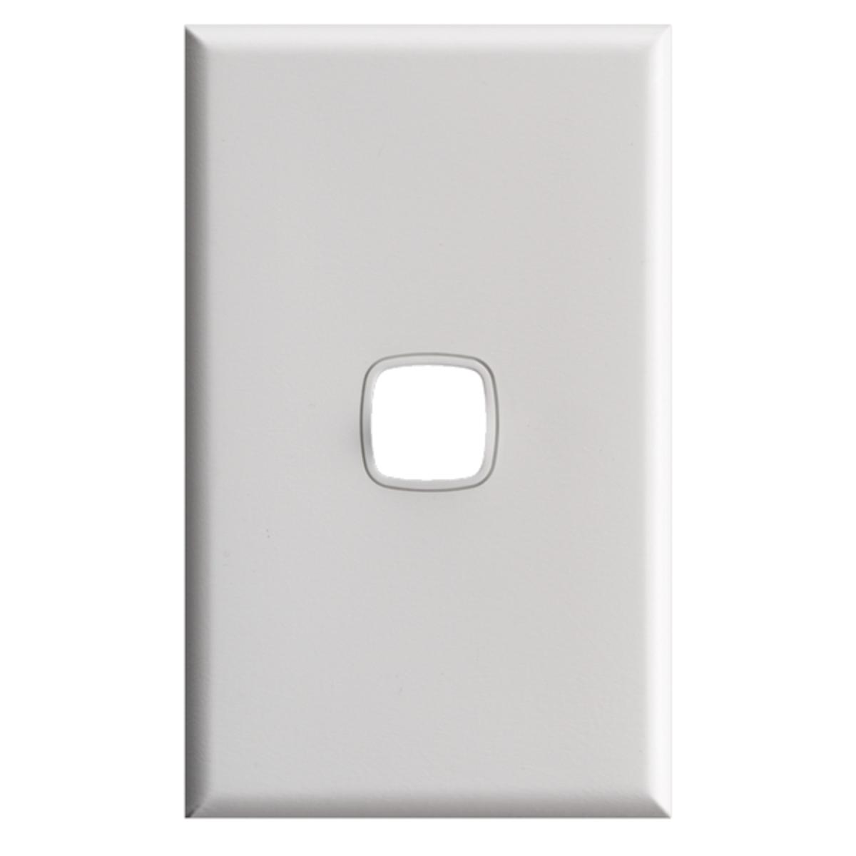 PLATE GRID & COVER XL 1 GANG WHITE