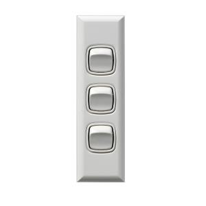 SWITCH XL 3G 10A ARCHITRAVE WHITE SWITCH XL 3G 10A ARCHITRAVE WHITE