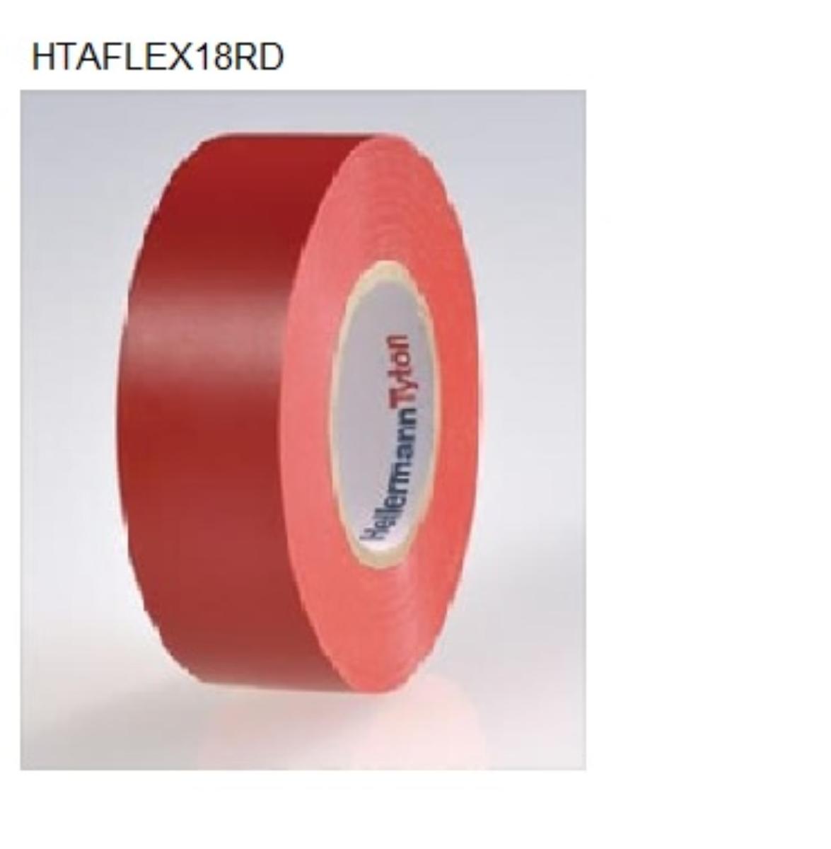 PVC INSULATION TAPE RED ROLL 0.18mm