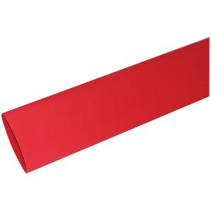 HEATSHRINK 25MM RED 1.2MTR LGTH HEATSHRINK 25MM RED 1.2MTR LGTH