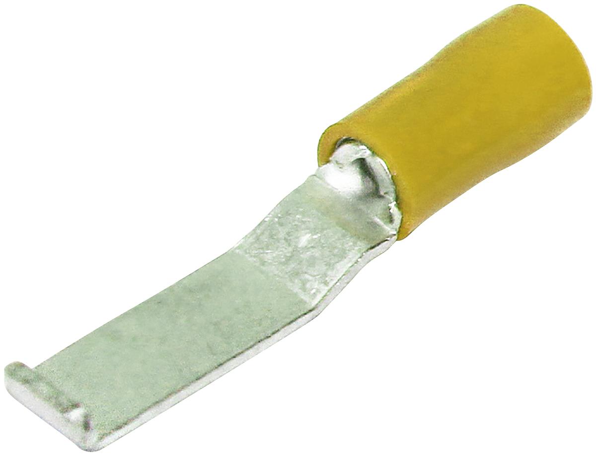 INSULATED LIP BLADE 3MM D/G YELLOW 50PK