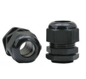 NYLON CABLE GLAND 40MM IP68 BLACK EACH