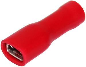 Q/C 4.8 0.5 TAB DG RED INSULATED PK100