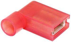 FULLY INS QC RECEP 90D D/G RED 6.4MM 50P FULLY INS QC RECEP 90D D/G RED 6.4MM 50P