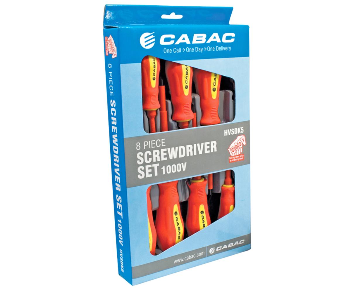 SCREWDRIVER SET 1000V 8 PIECE