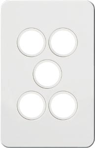 SILHOUETTE PLATE & COVER 5G MATT WHITE SILHOUETTE PLATE & COVER 5G MATT WHITE
