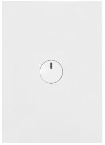 FINESSE P/BUTTON SWITCH 10A 1G M/WHITE FINESSE P/BUTTON SWITCH 10A 1G M/WHITE